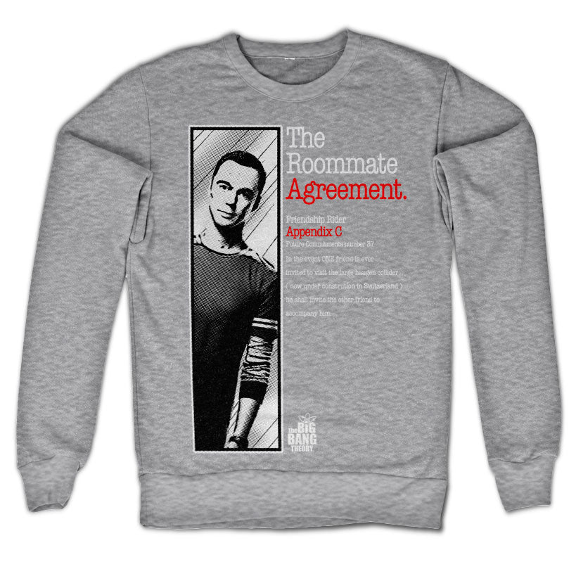 The Big Bang Theory - The Roommate Agreement Sweatshirt