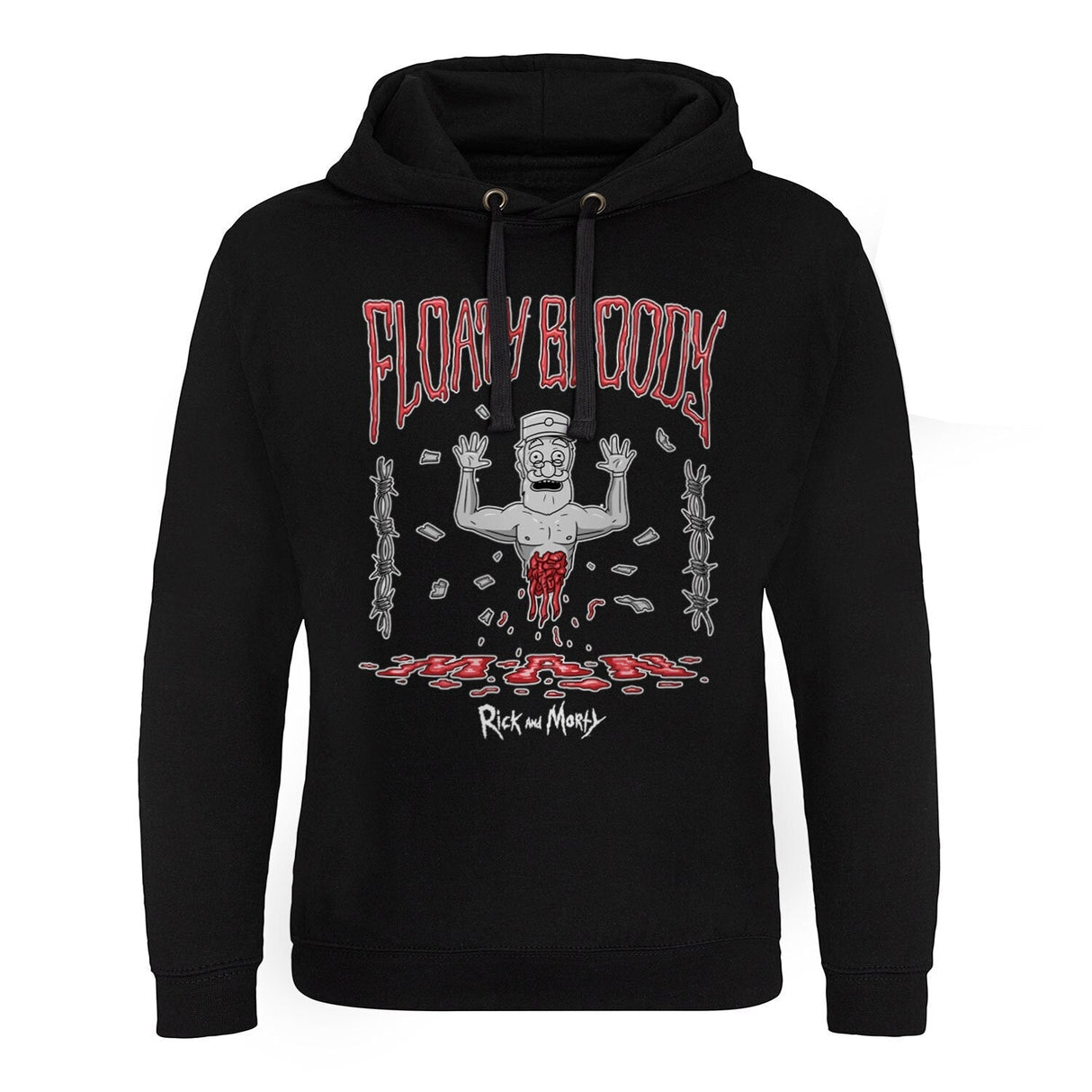 Rick and Morty - Floaty Bloody Man Epic Hoodie