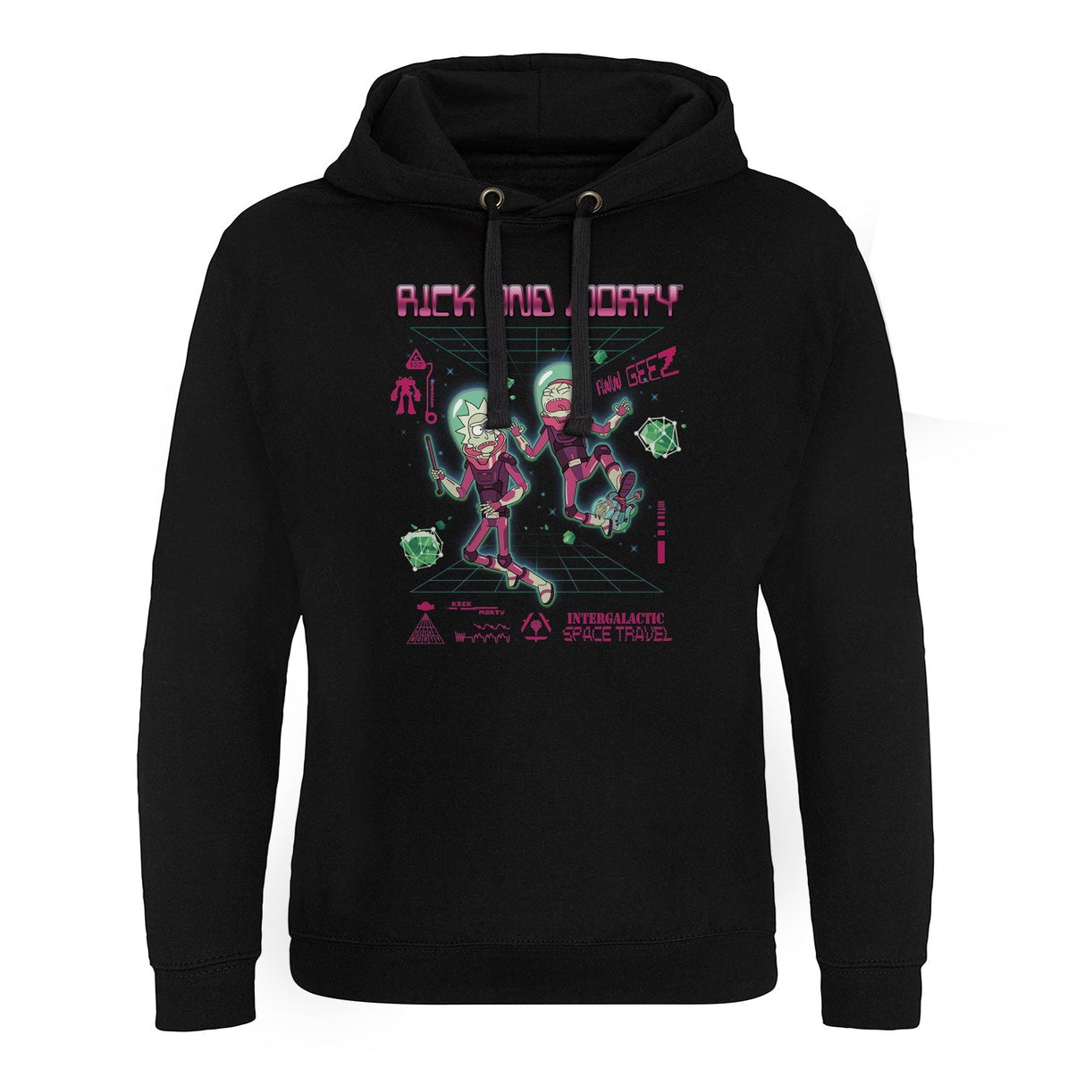 Rick and Morty - Intergalactic Space Travel Epic Hoodie