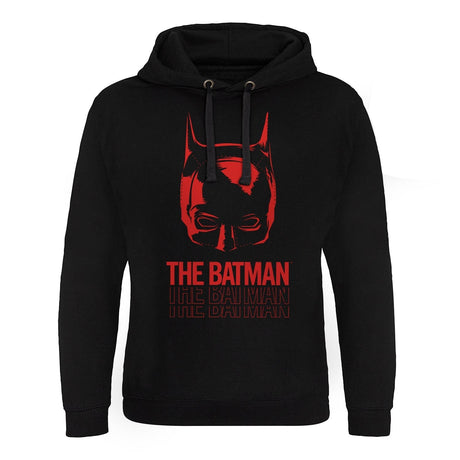 The Batman Layered Logo Epic Hoodie showcasing The Batman Layered Logo design