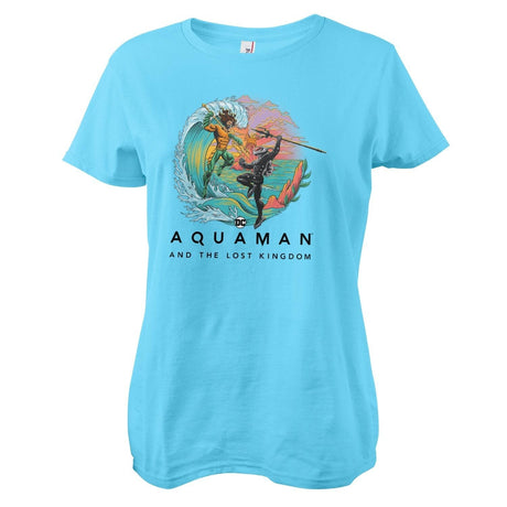 Aquaman And The Lost Kingdom Girly Tee showcasing And The Lost Kingdom design