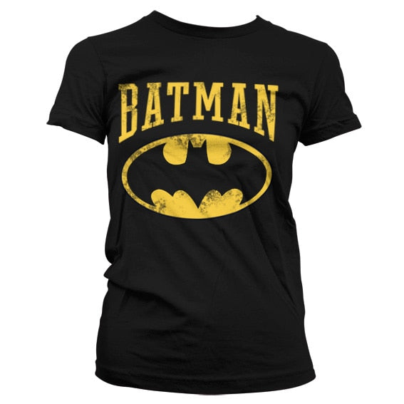 Vintage Batman Girly T-Shirt showcasing Vintage Batman Girly design