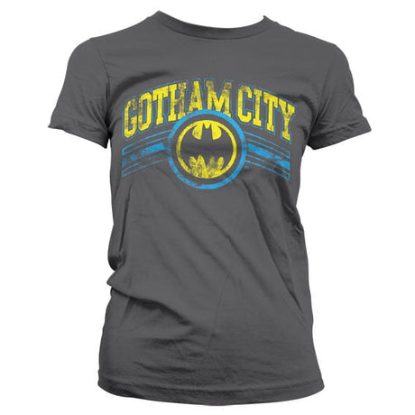 Gotham City Girly T-Shirt showcasing Gotham City Girly design