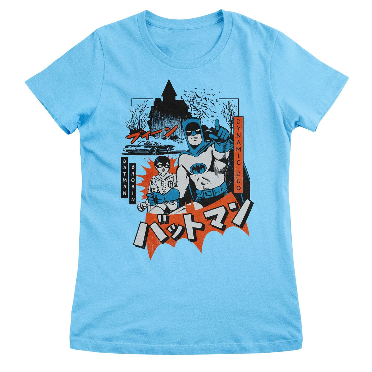 Batman - Dynamic Duo Manga Women T-Shirt