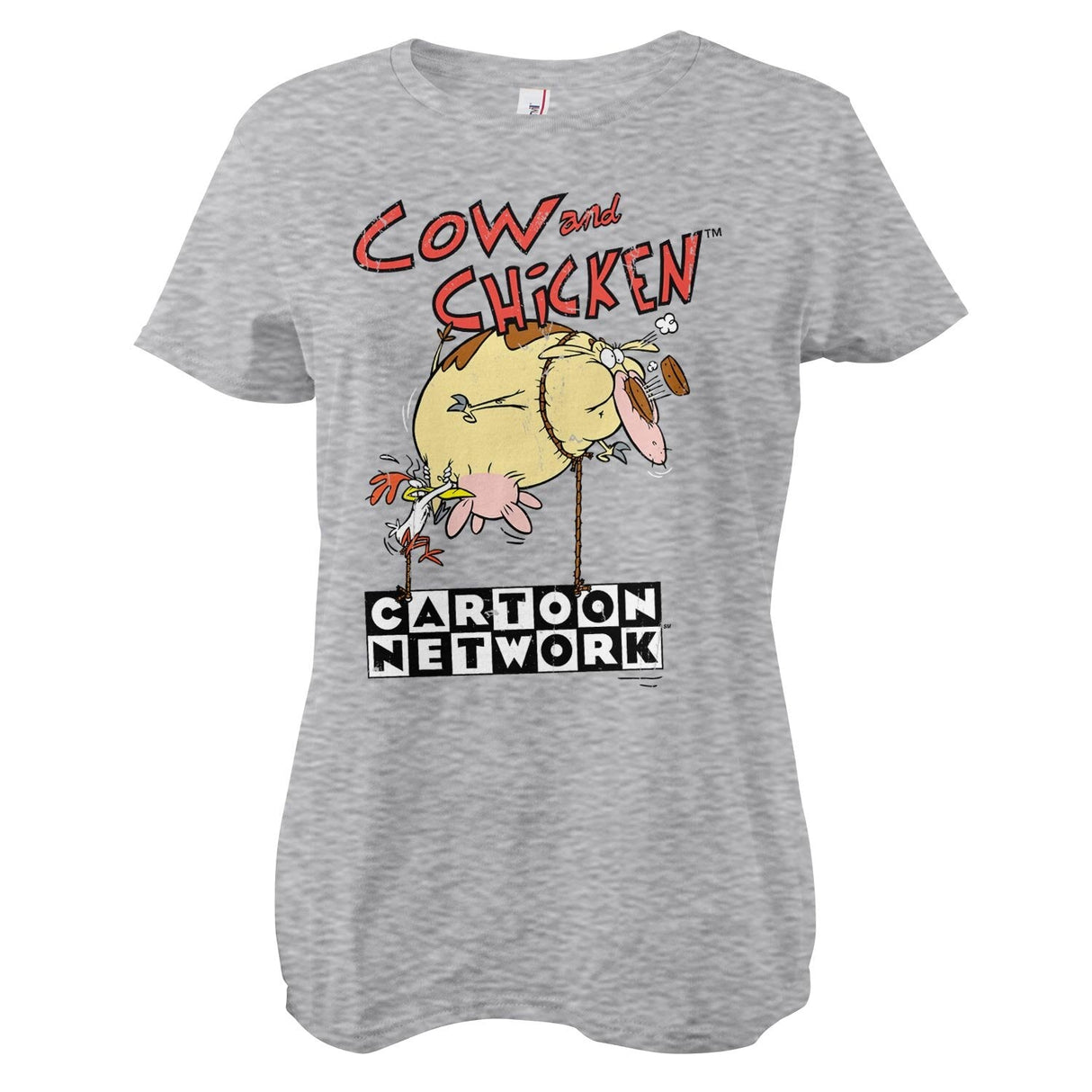 Cow and Chicken - Balloon Women T-Shirt