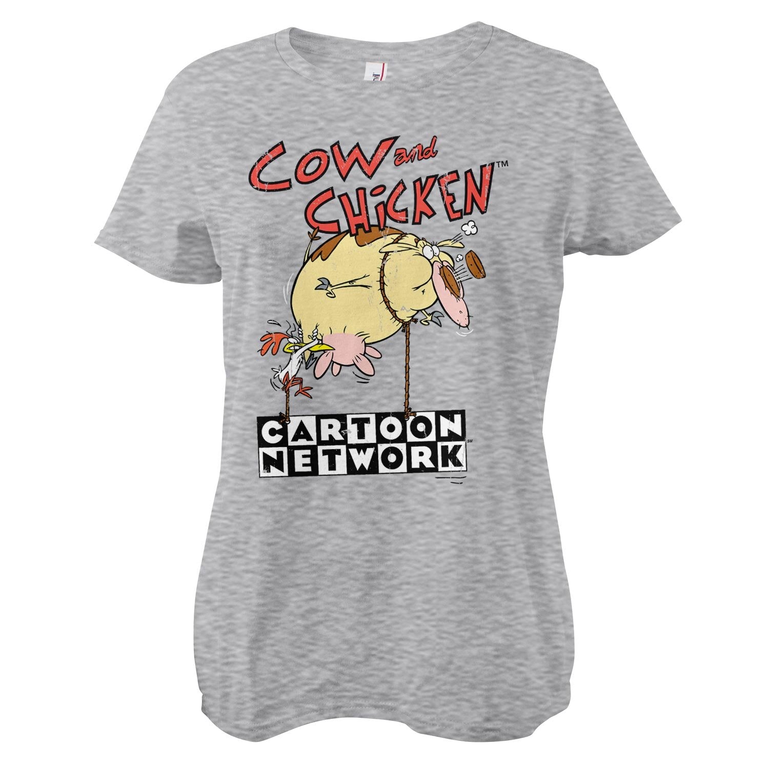 Cow and Chicken - Balloon Women T-Shirt