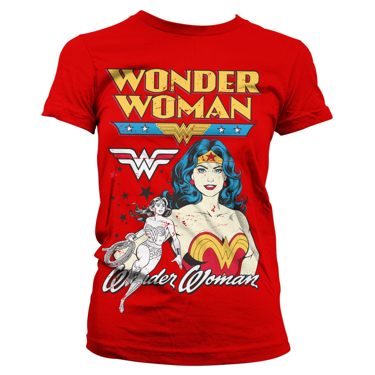 Wonder Woman - Posing Women T-Shirt