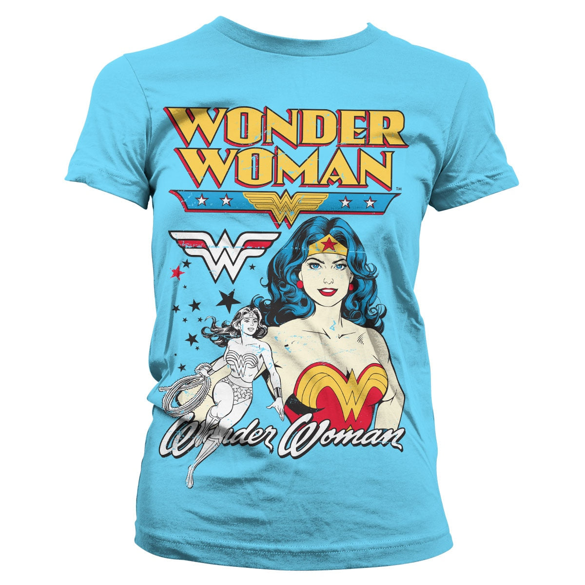 Wonder Woman - Posing Women T-Shirt