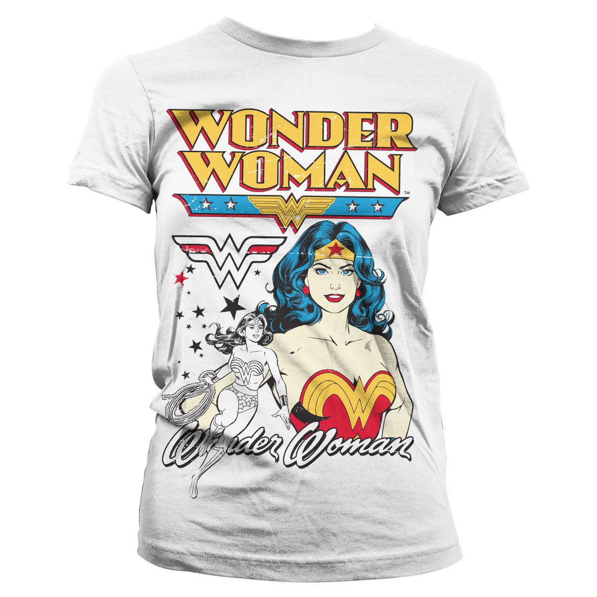 Wonder Woman - Posing Women T-Shirt