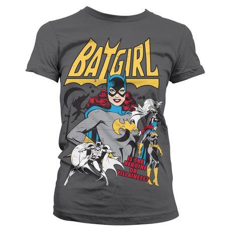 Batgirl - Hero Or Villain Girly Tee showcasing - Hero Or Villain design