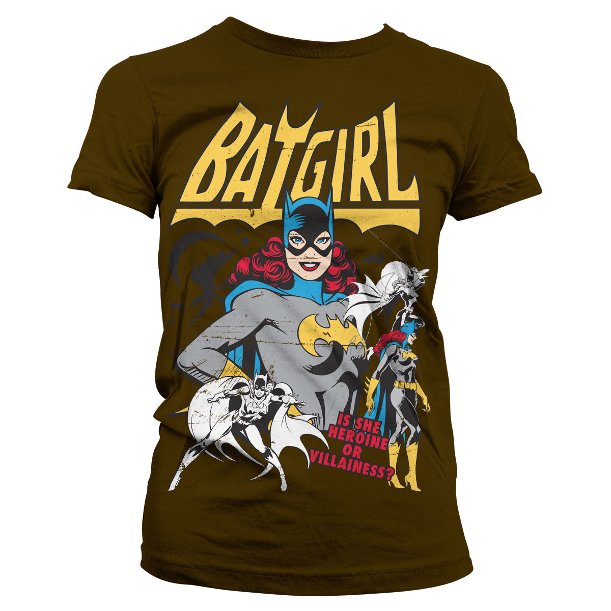 Batgirl - Hero Or Villain Women T-Shirt