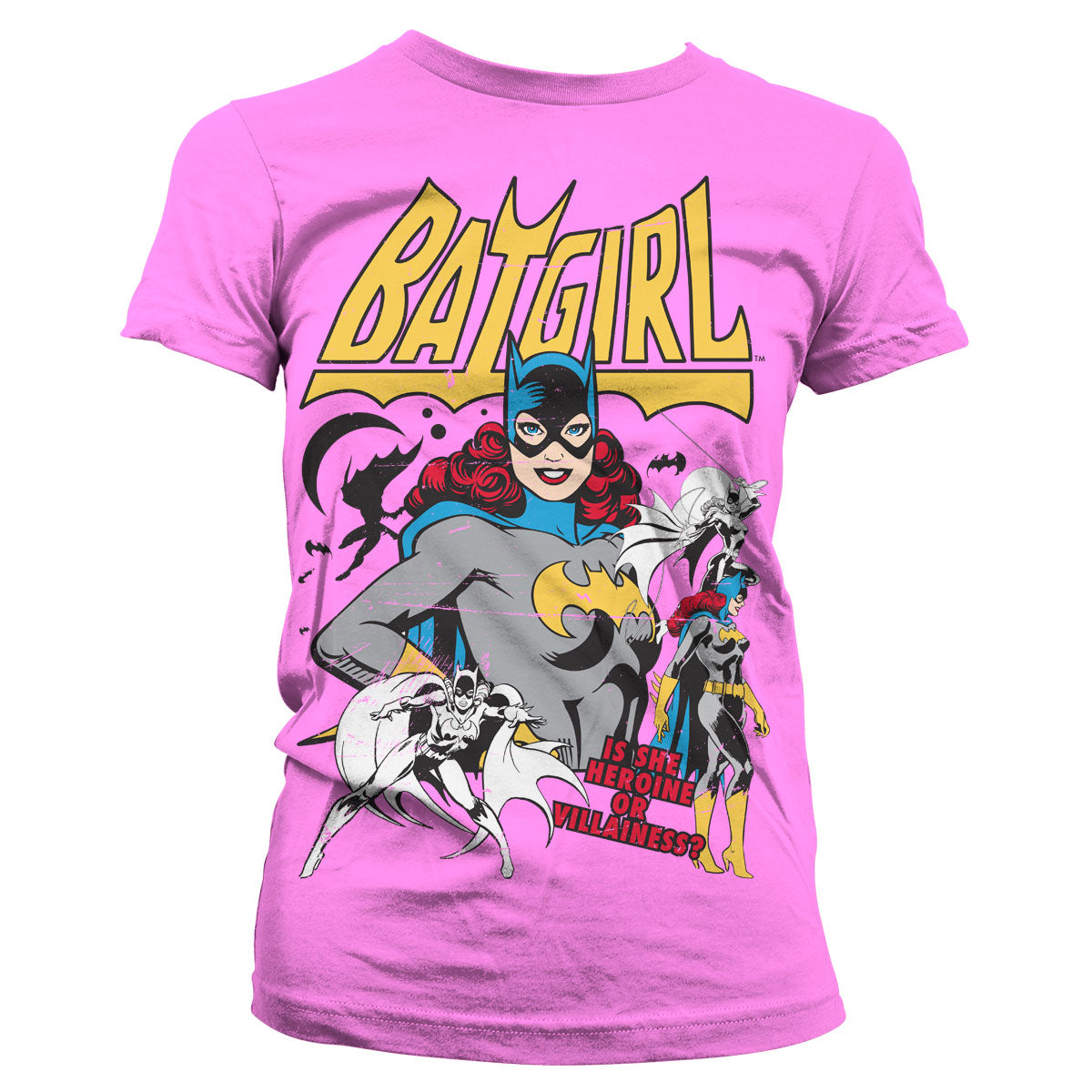 Batgirl - Hero Or Villain Women T-Shirt
