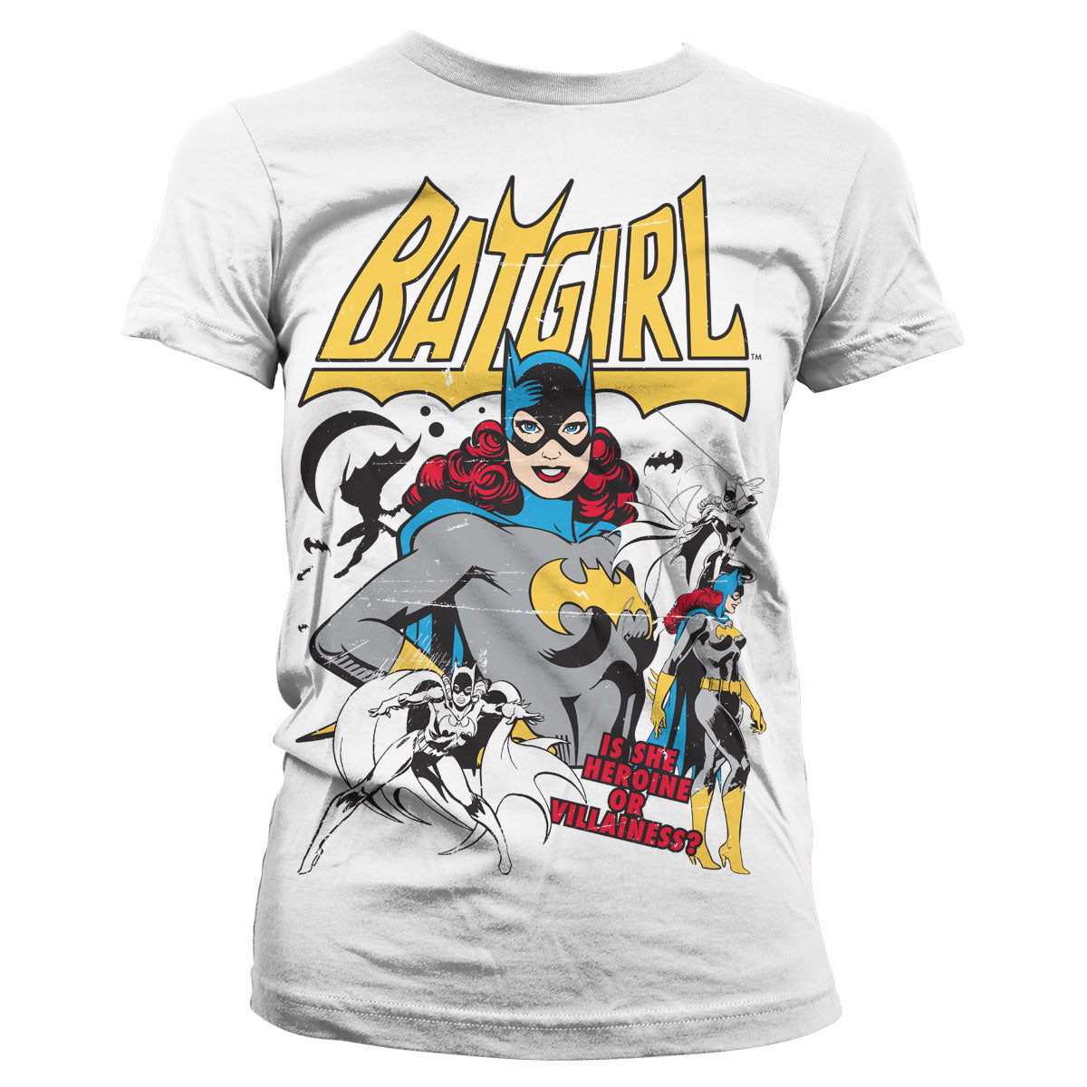 Batgirl - Hero Or Villain Women T-Shirt