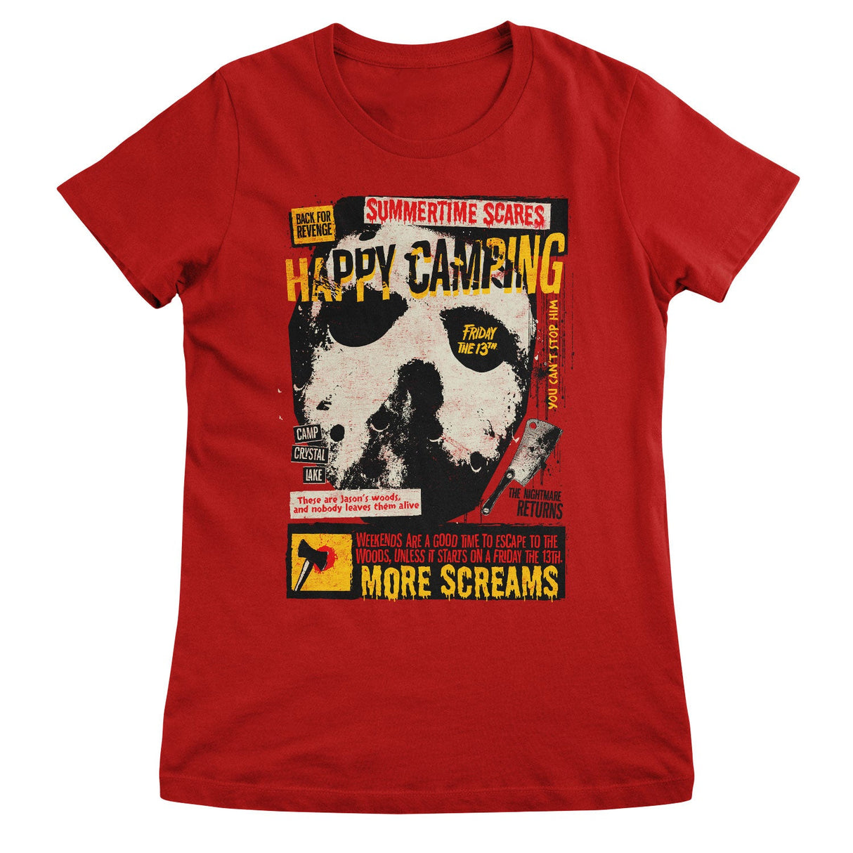 Friday the 13th - Happy Camping Women T-Shirt