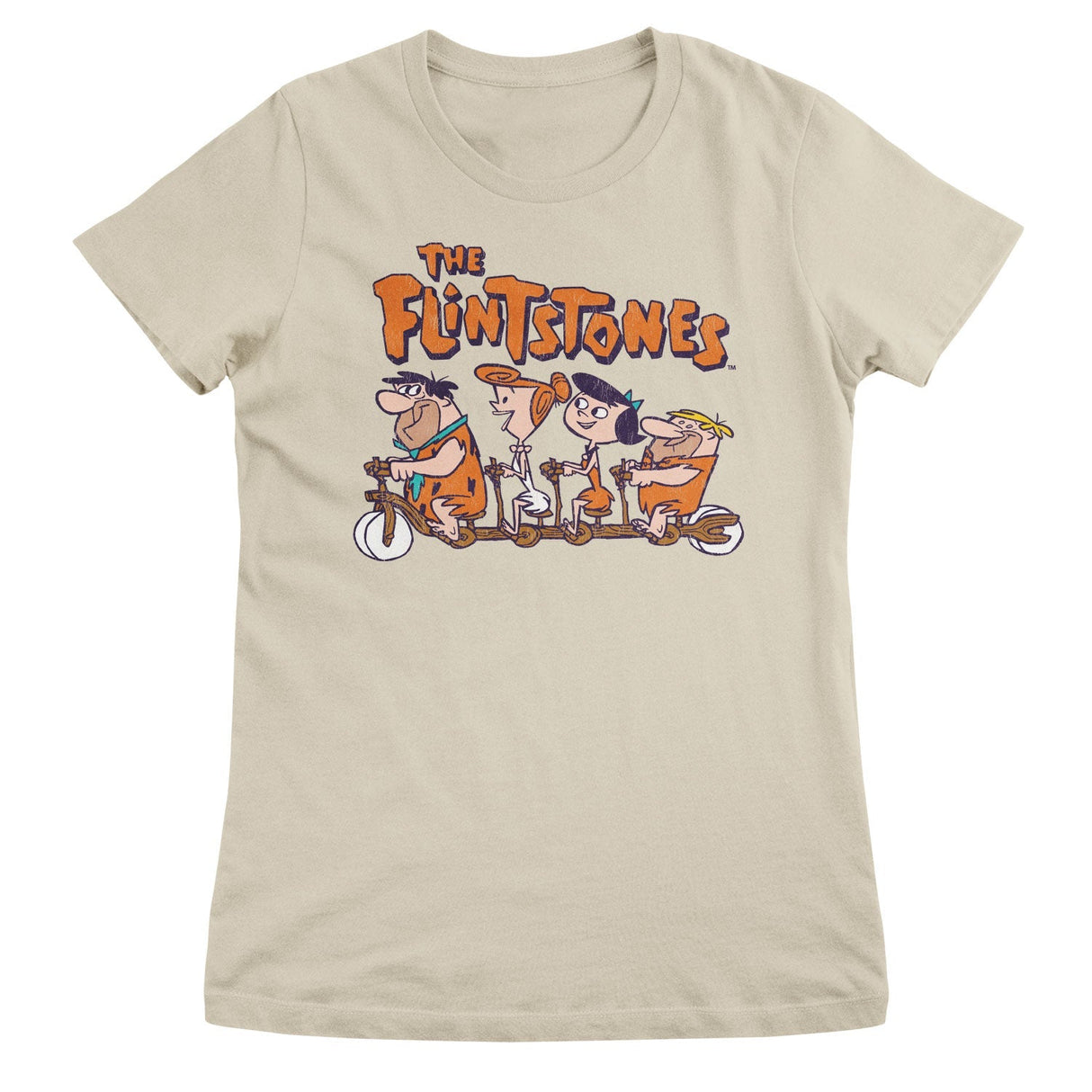 The Flintstones - Biking Women T-Shirt