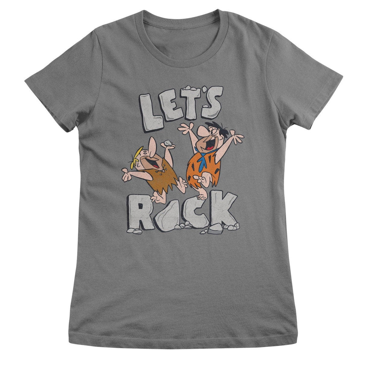 The Flintstones - Let's Rock Women T-Shirt