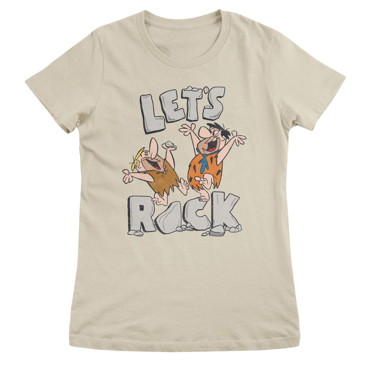The Flintstones - Let's Rock Women T-Shirt