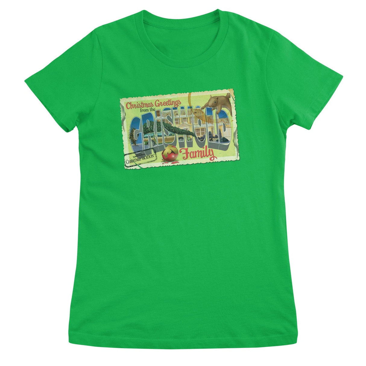 National Lampoon's Christmas Vacation - Christmas Greeting From The Griswold Family Women T-Shirt