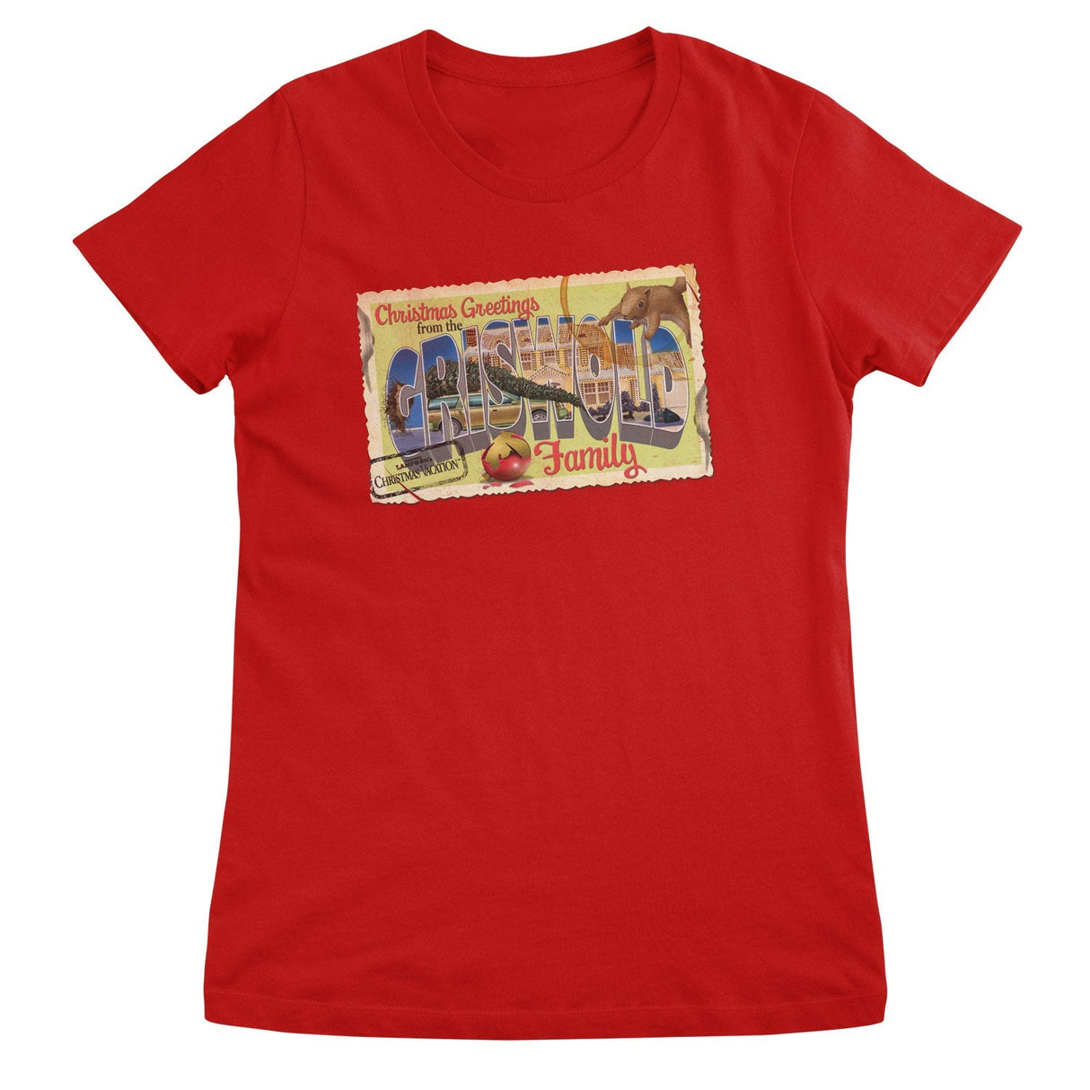 National Lampoon's Christmas Vacation - Christmas Greeting From The Griswold Family Women T-Shirt