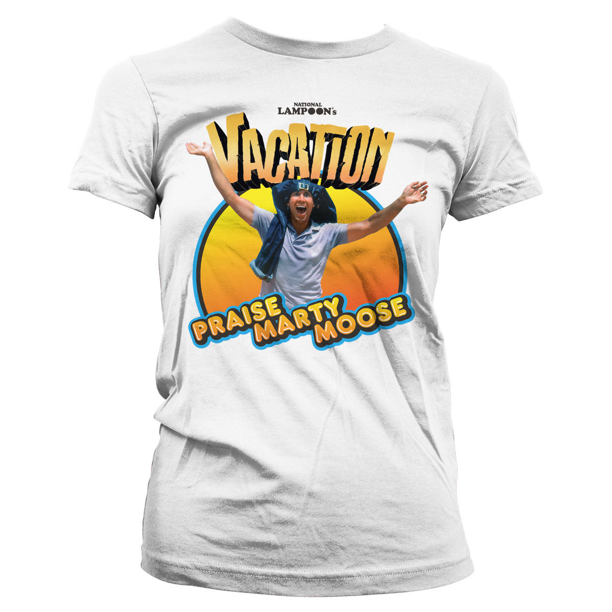 National Lampoon's Christmas Vacation - Praise Marty Moose Women T-Shirt