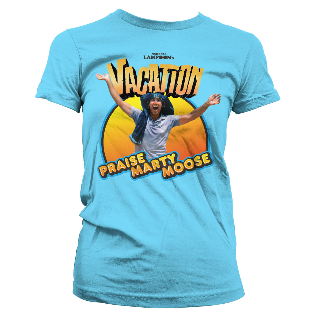 National Lampoon's Christmas Vacation - Praise Marty Moose Women T-Shirt