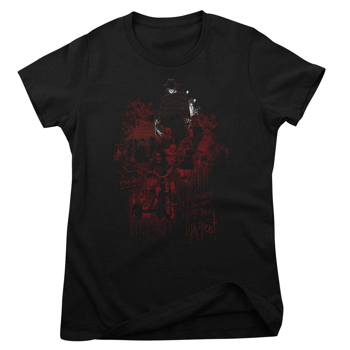 A Nightmare On Elm Street - Bad Children On Elm Street Women T-Shirt