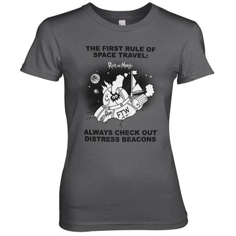 Rick and Morty - Distressed Beacons Women T-Shirt