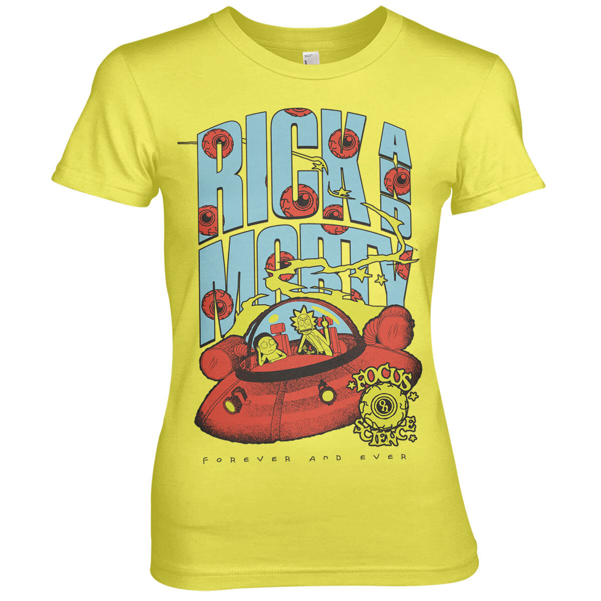 Rick and Morty - Focus On Science Women T-Shirt