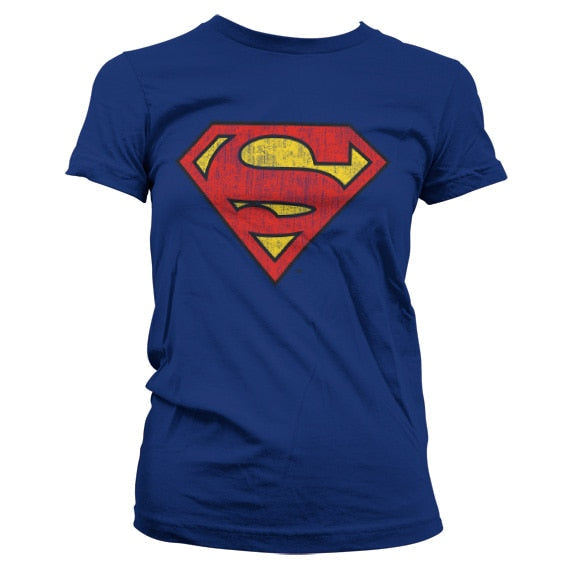 Superman - Washed Shield Women T-Shirt