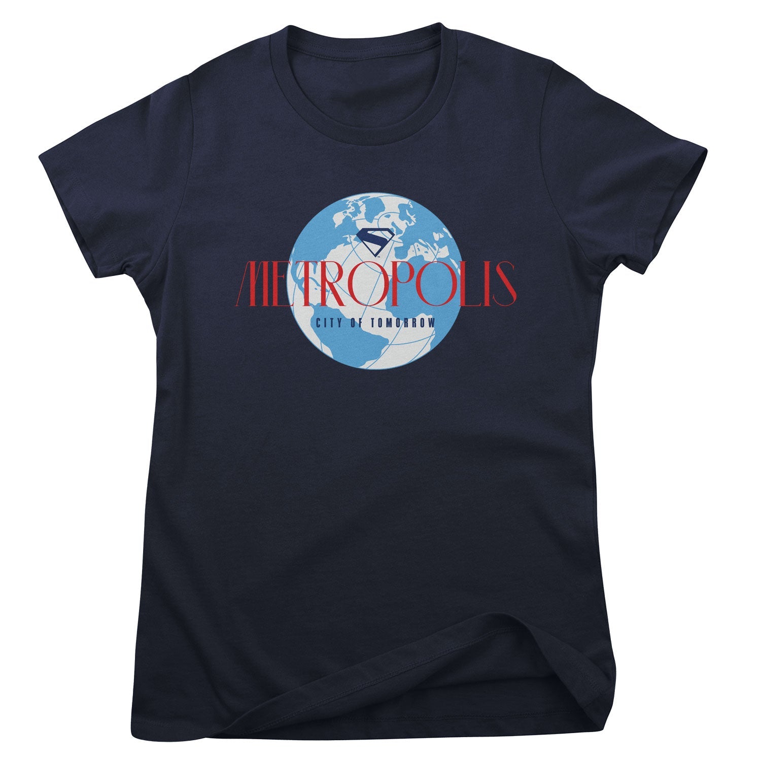 Superman - Metropolis - City Of Tomorrow Women T-Shirt