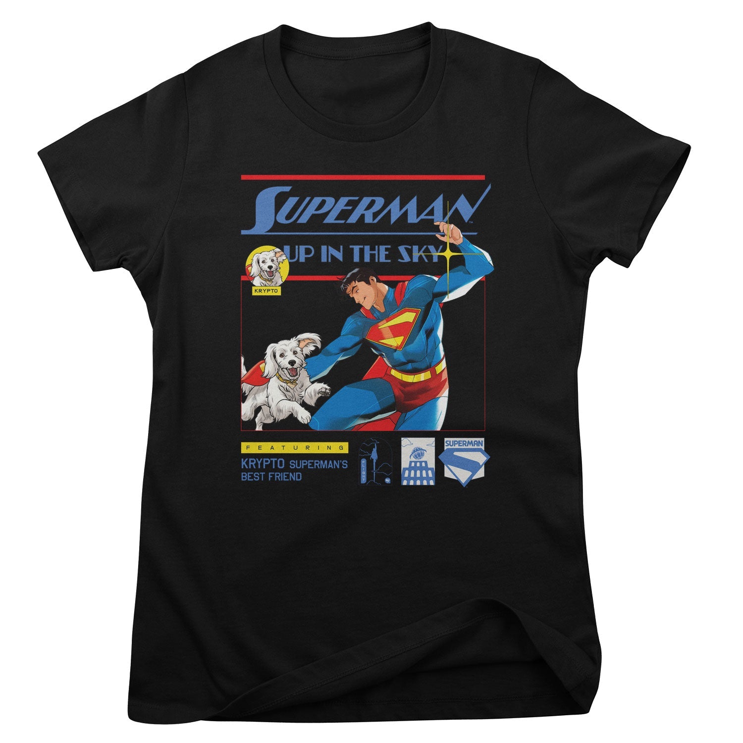 Superman - Up In The Sky Women T-Shirt