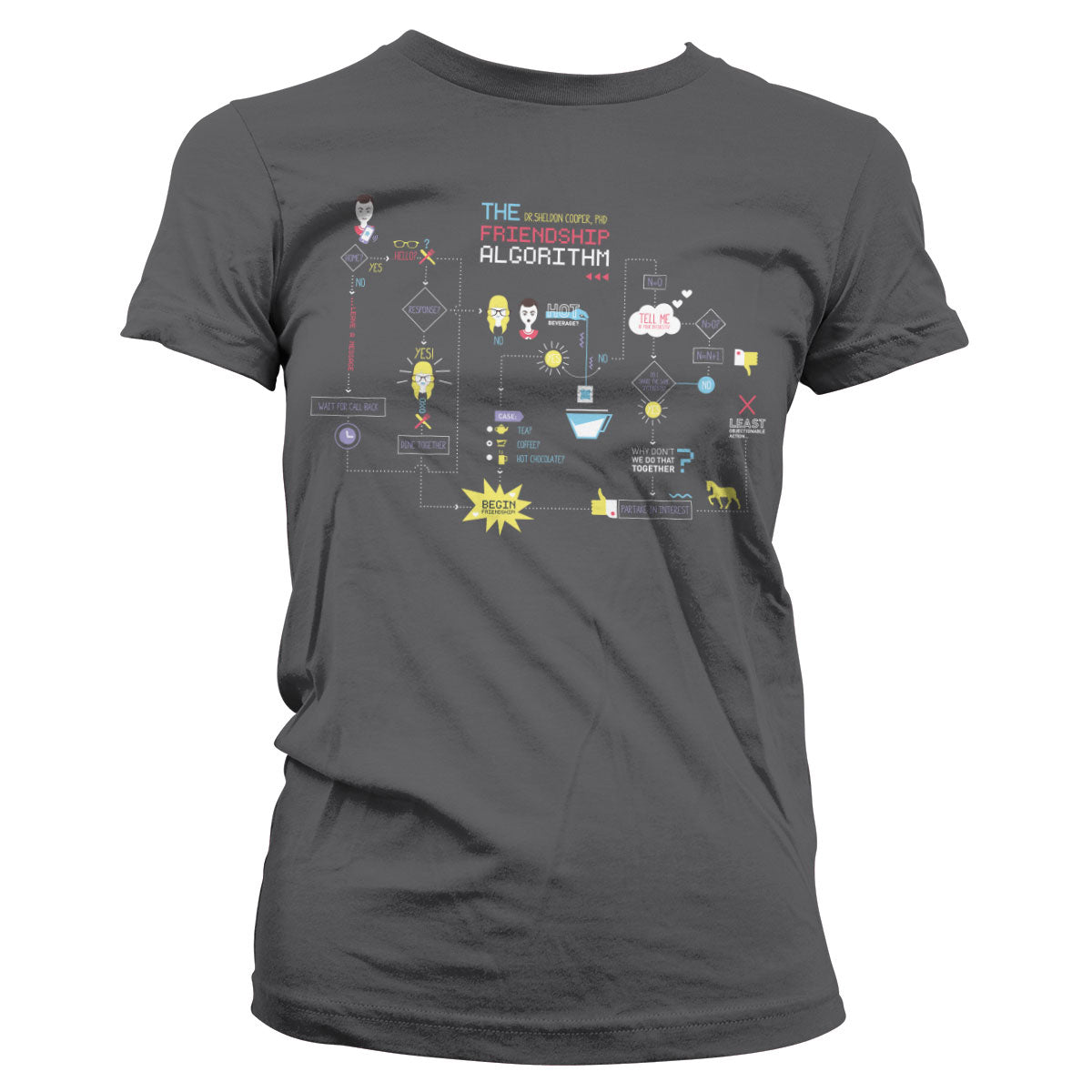 The Big Bang Theory - The Friendship Minions Algorithm Women T-Shirt