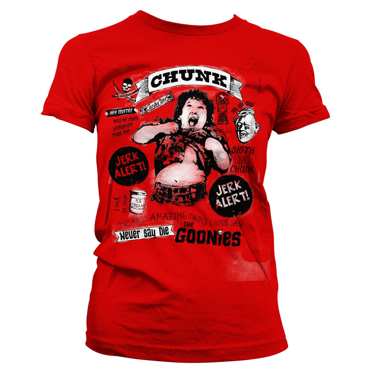 The Goonies - Chunk Jerk Alert Women T-Shirt