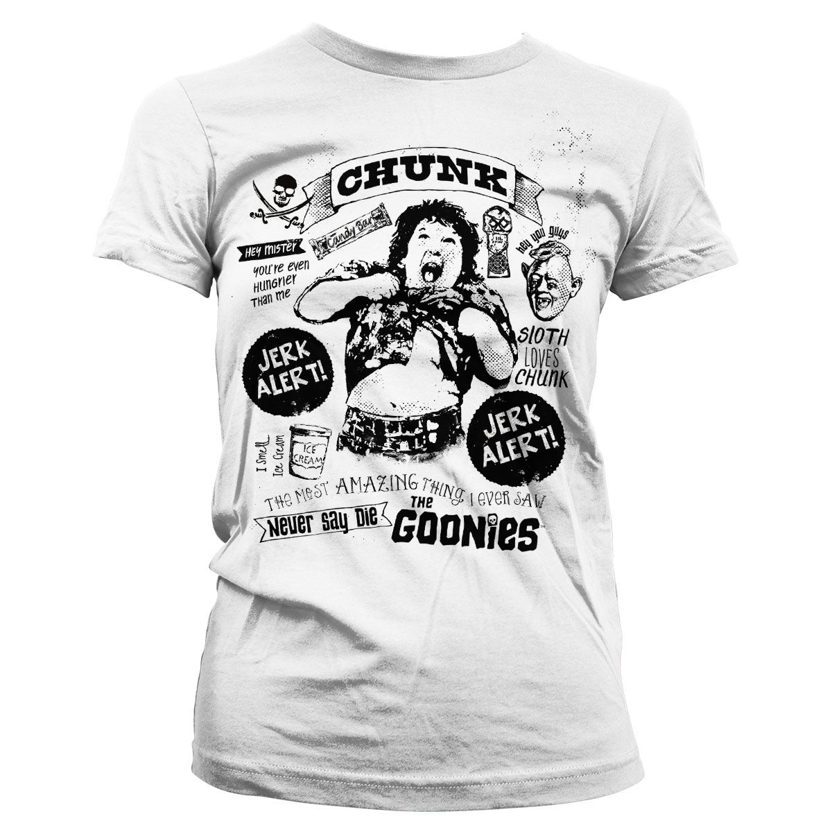 The Goonies - Chunk Jerk Alert Women T-Shirt