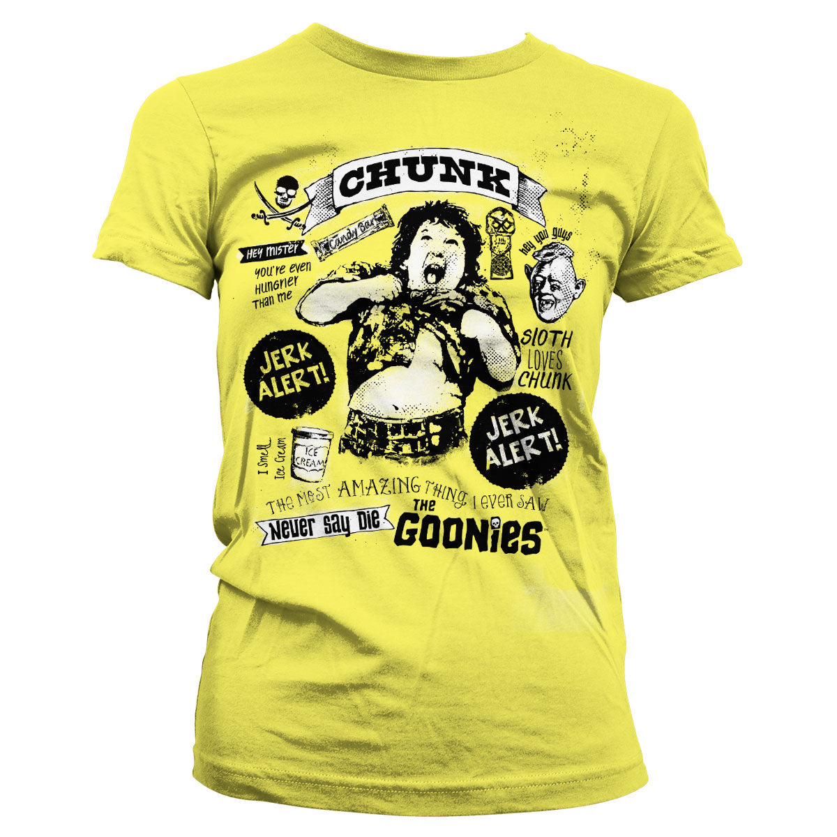 The Goonies - Chunk Jerk Alert Women T-Shirt