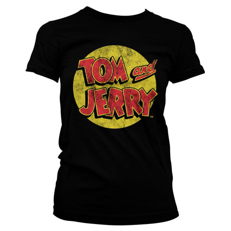 Tom & Jerry - Washed Logo Women T-Shirt