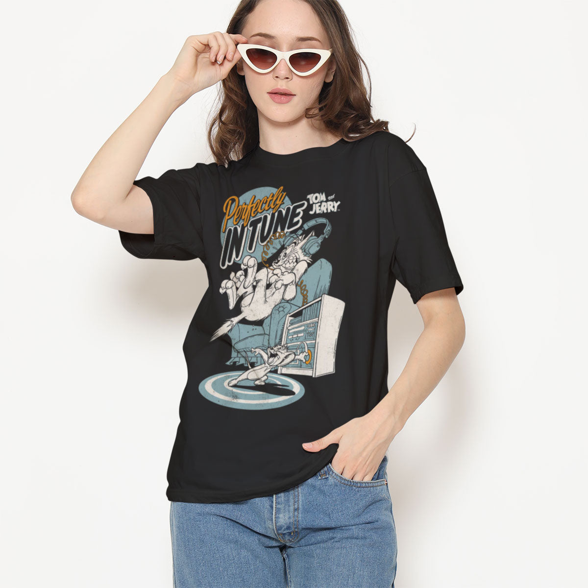 Tom & Jerry - Perfectly In Tune Women T-Shirt