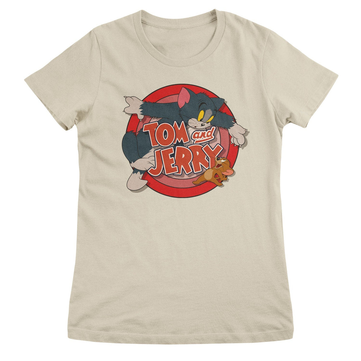 Tom & Jerry - Retro Logo Women T-Shirt