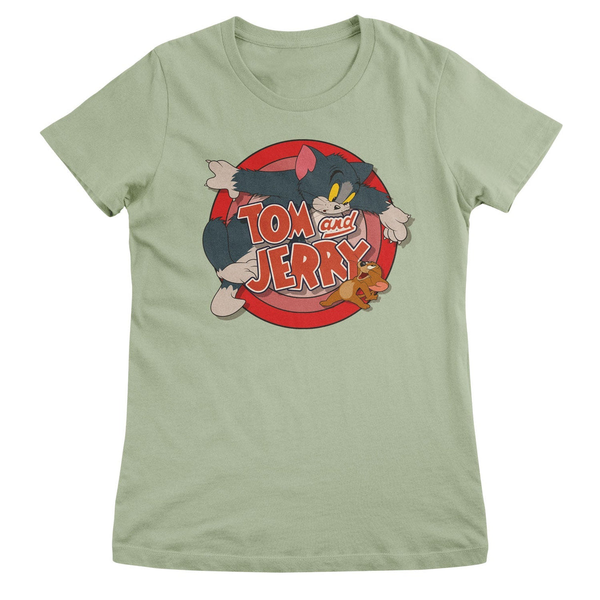 Tom & Jerry - Retro Logo Women T-Shirt