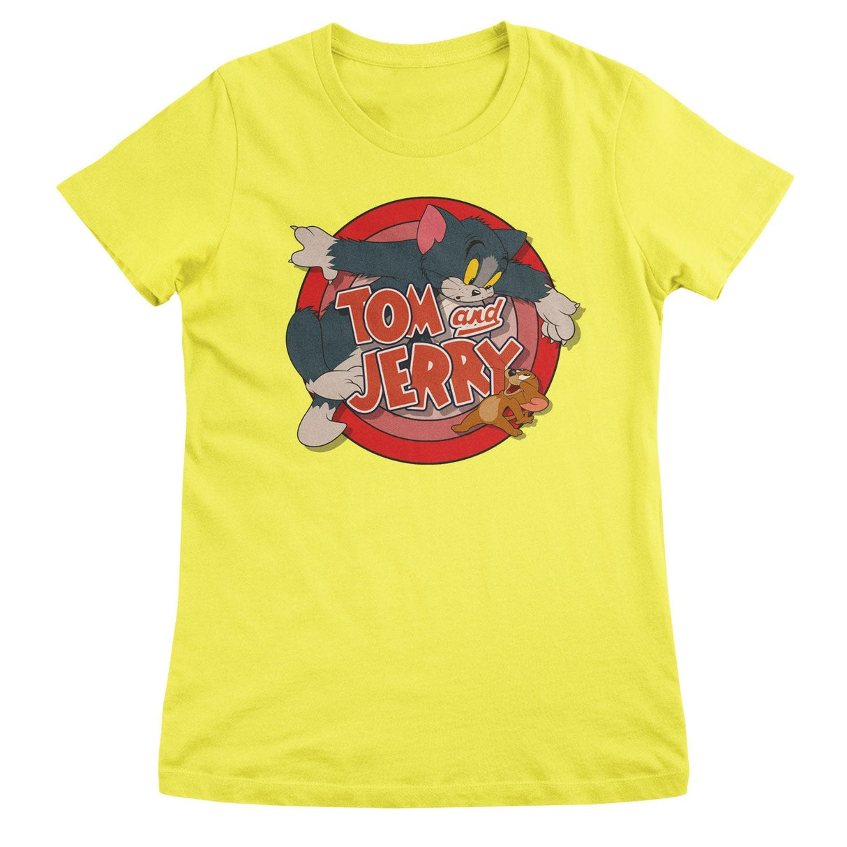 Tom & Jerry - Retro Logo Women T-Shirt