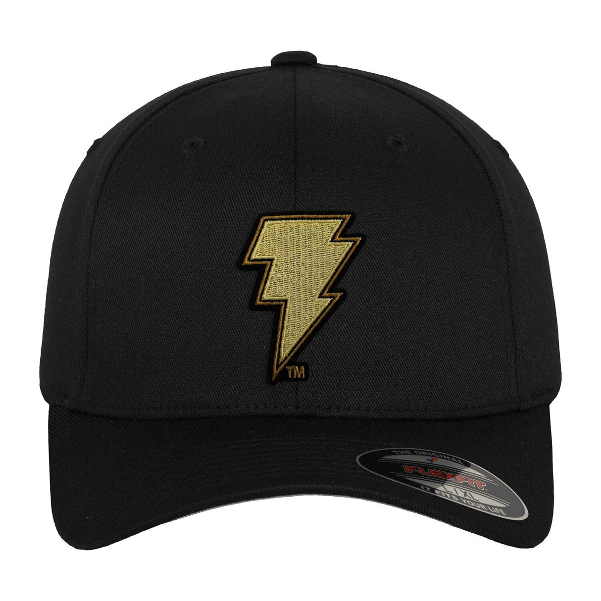 Black Adam - Lightning Patch Flexfit Baseball Cap