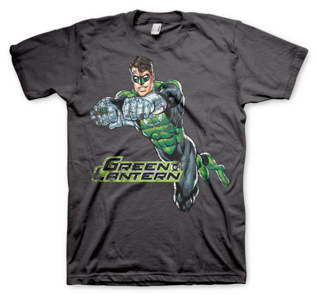 Green Lantern - Distressed Mens T-Shirt