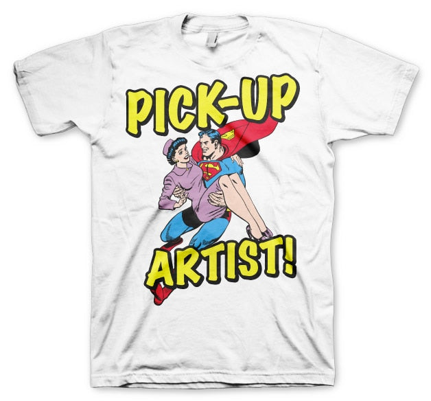 Superman - Pick-Up Artist Mens T-Shirt