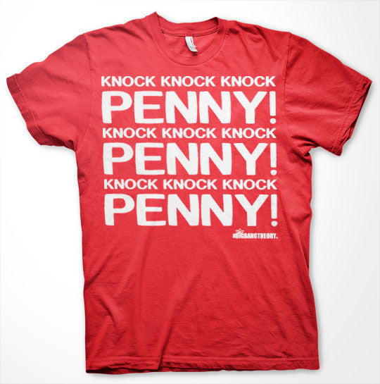 The Big Bang Theory - Penny Knock Knock Knock Kids T-Shirt