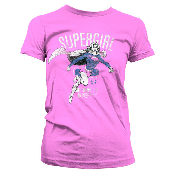 Supergirl - Metropolis Distressed Women T-Shirt
