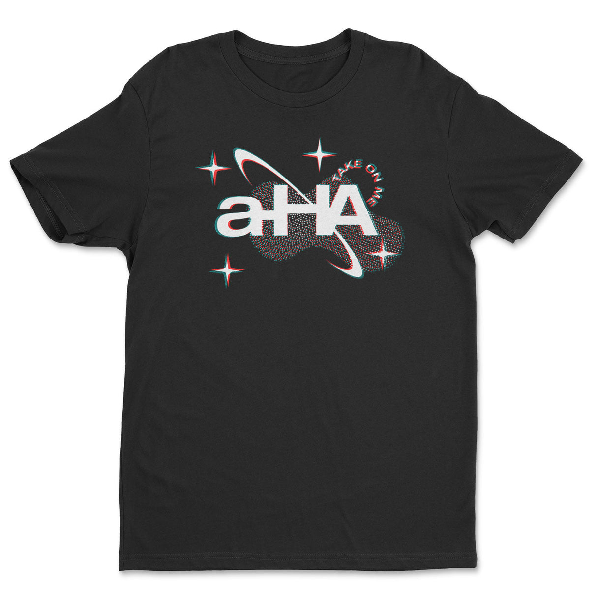 a-ha - Glitch Logo Mens T-Shirt