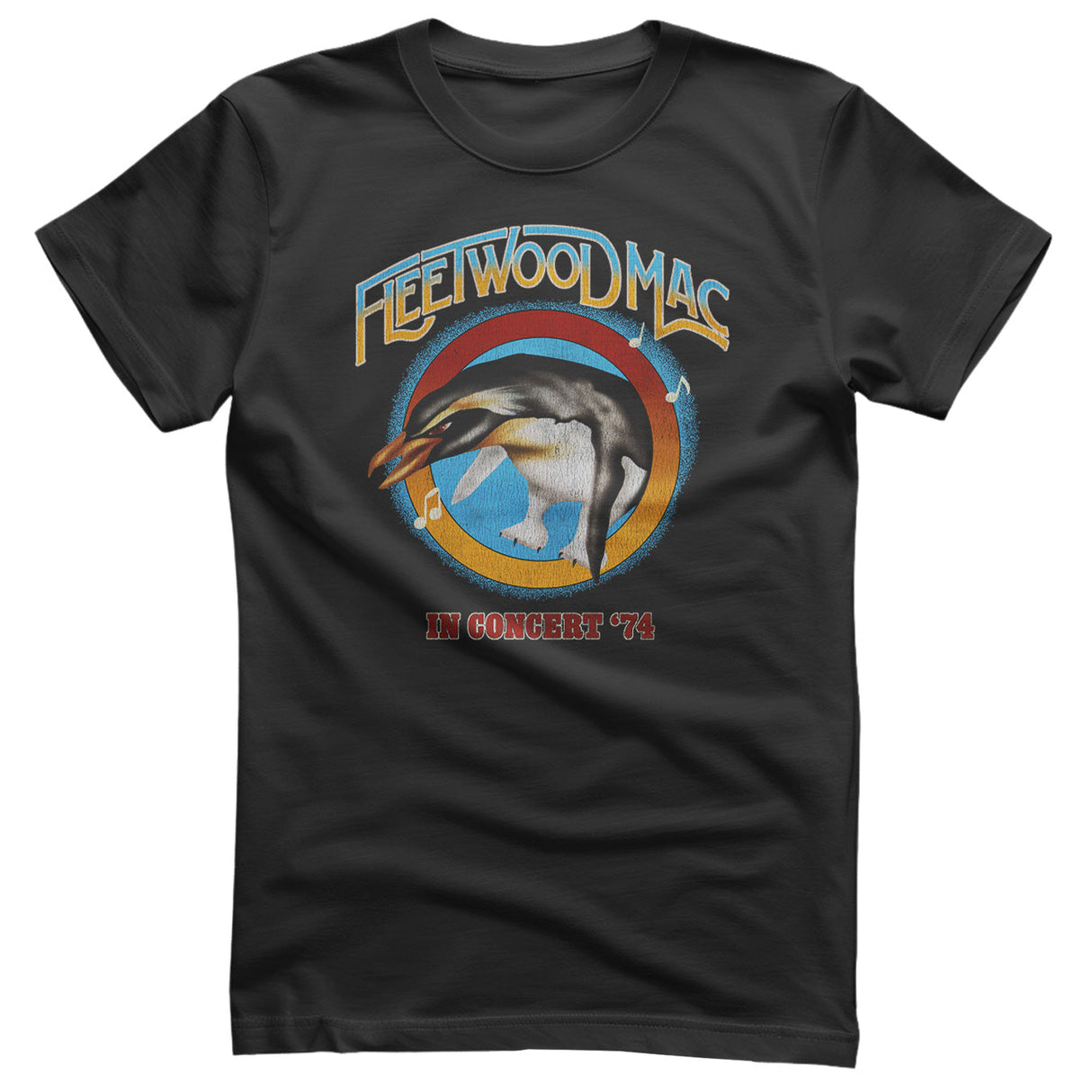 Fleetwood Mac - Live In Concert´74 Mens T-Shirt