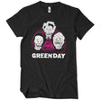 Green Day - Skulls Mens T-Shirt