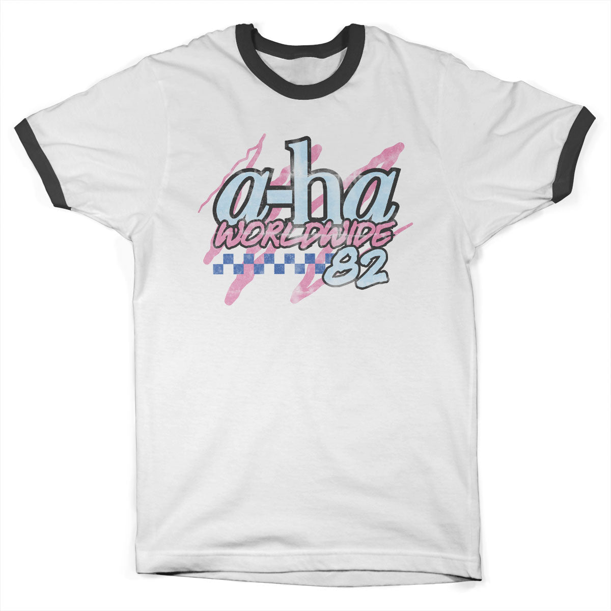 a-ha - Worldwide '82 Ringer Mens T-Shirt