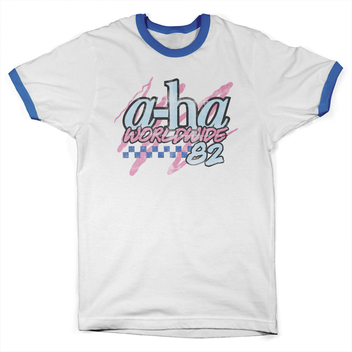 a-ha - Worldwide '82 Ringer Mens T-Shirt